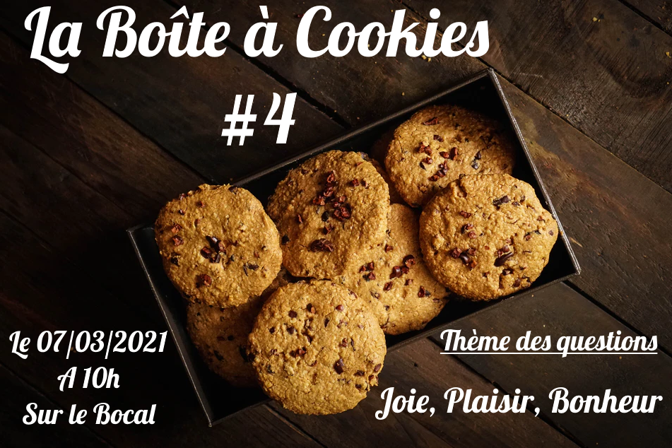 La boîte à cookies #4 : Joie, Bonheur, Plaisir