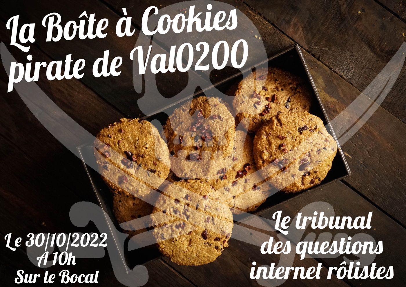 La Boîte à Cookies pirate de Val0200