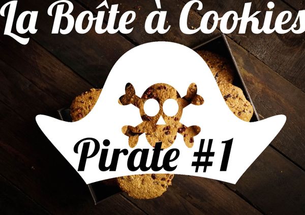 Boîte à cookies pirate #1