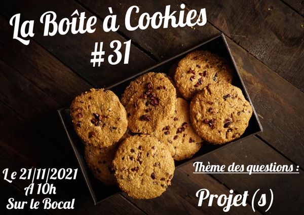 La Boîte à Cookies #31 : Projets